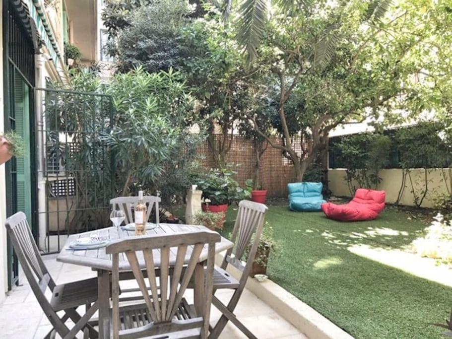 ניס Homelivia, Luxueux Appartement Avec Jardin Prive מראה חיצוני תמונה